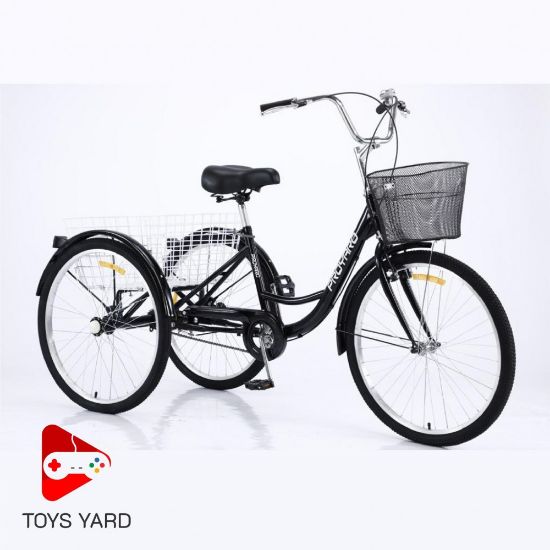 صورة دراجة 3 كفرات مقاس 26 الوان متعدده